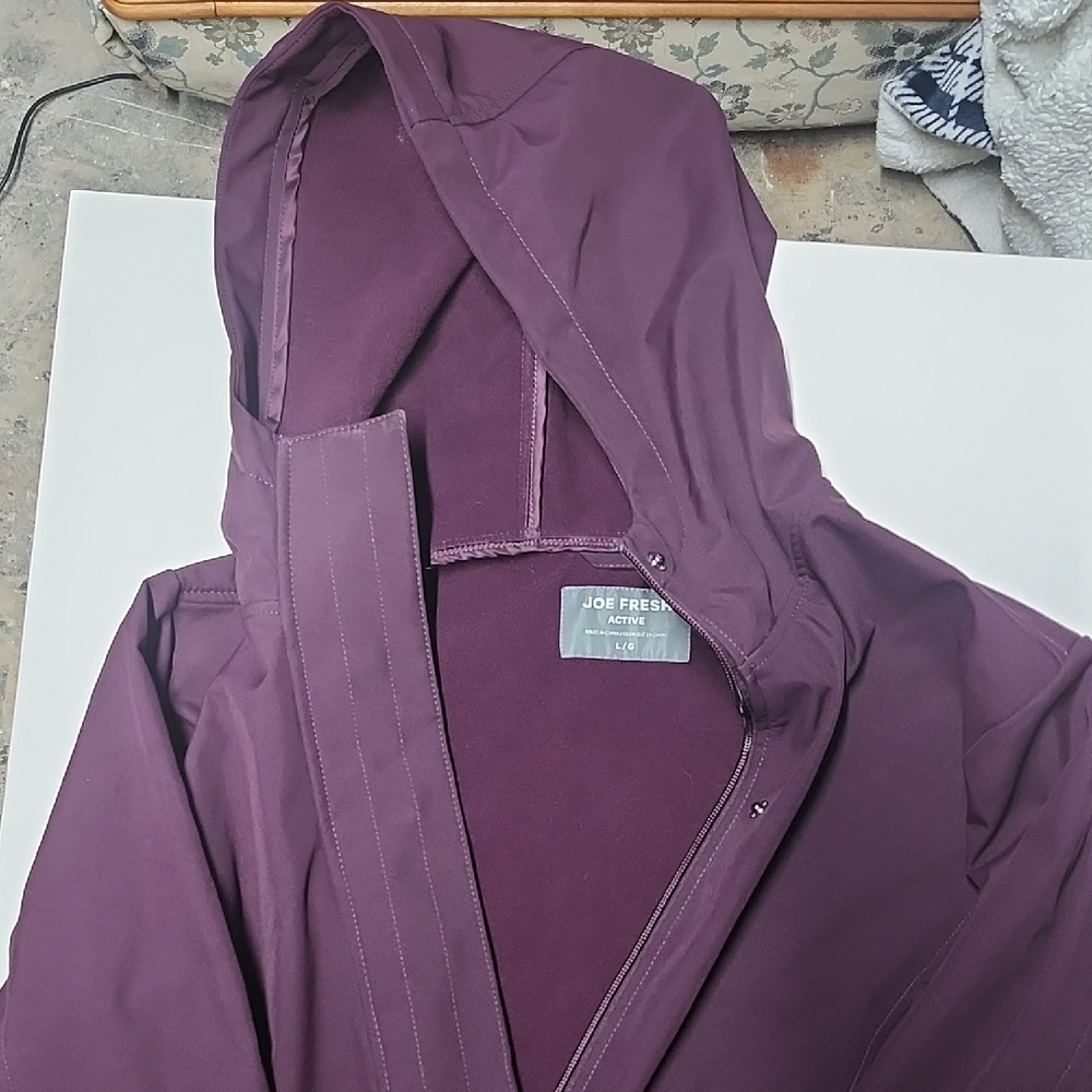 Purple Water Resistent Fall/Spring Jacket - Picture 10 of 11